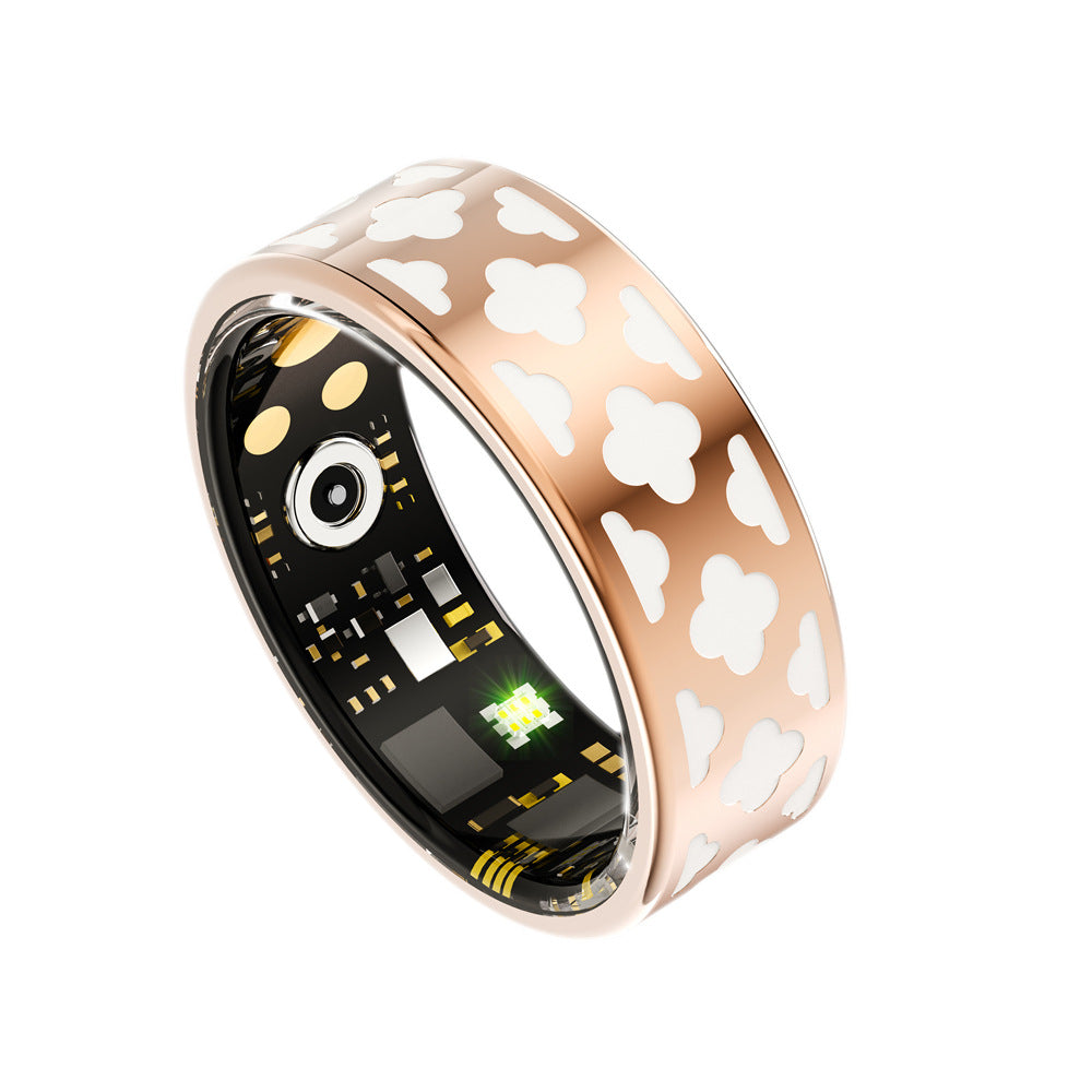 Smart Health Ring with Heart Rate Blood Oxygen Sleep Monitor