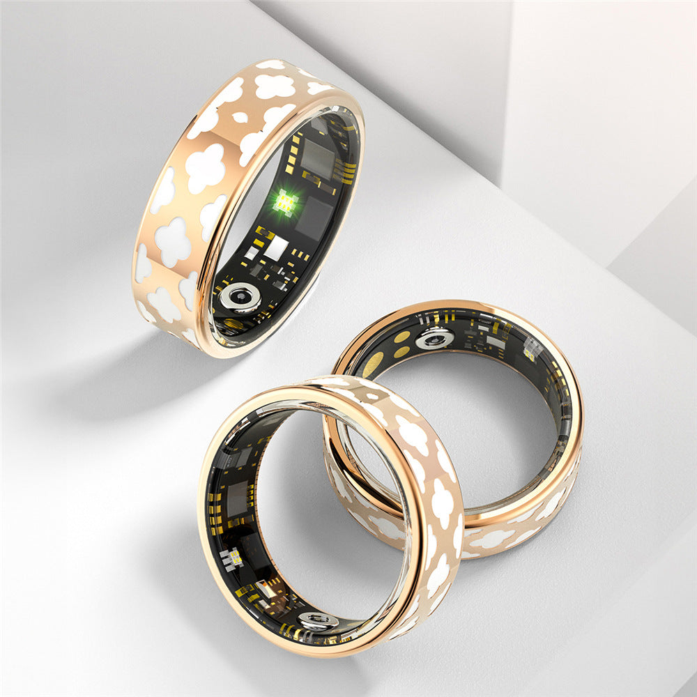Smart Health Ring with Heart Rate Blood Oxygen Sleep Monitor