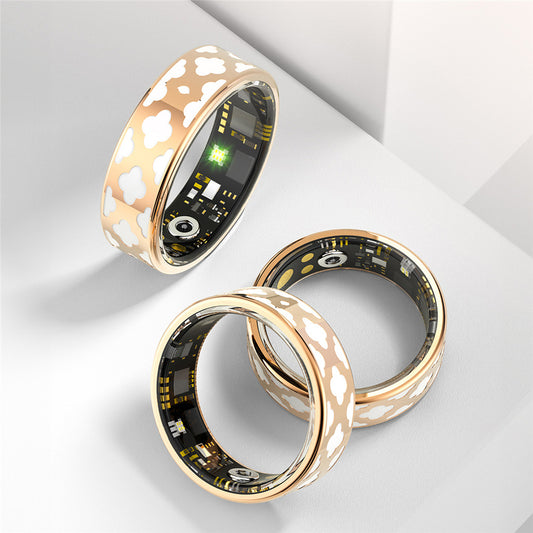 Smart Health Ring with Heart Rate Blood Oxygen Sleep Monitor
