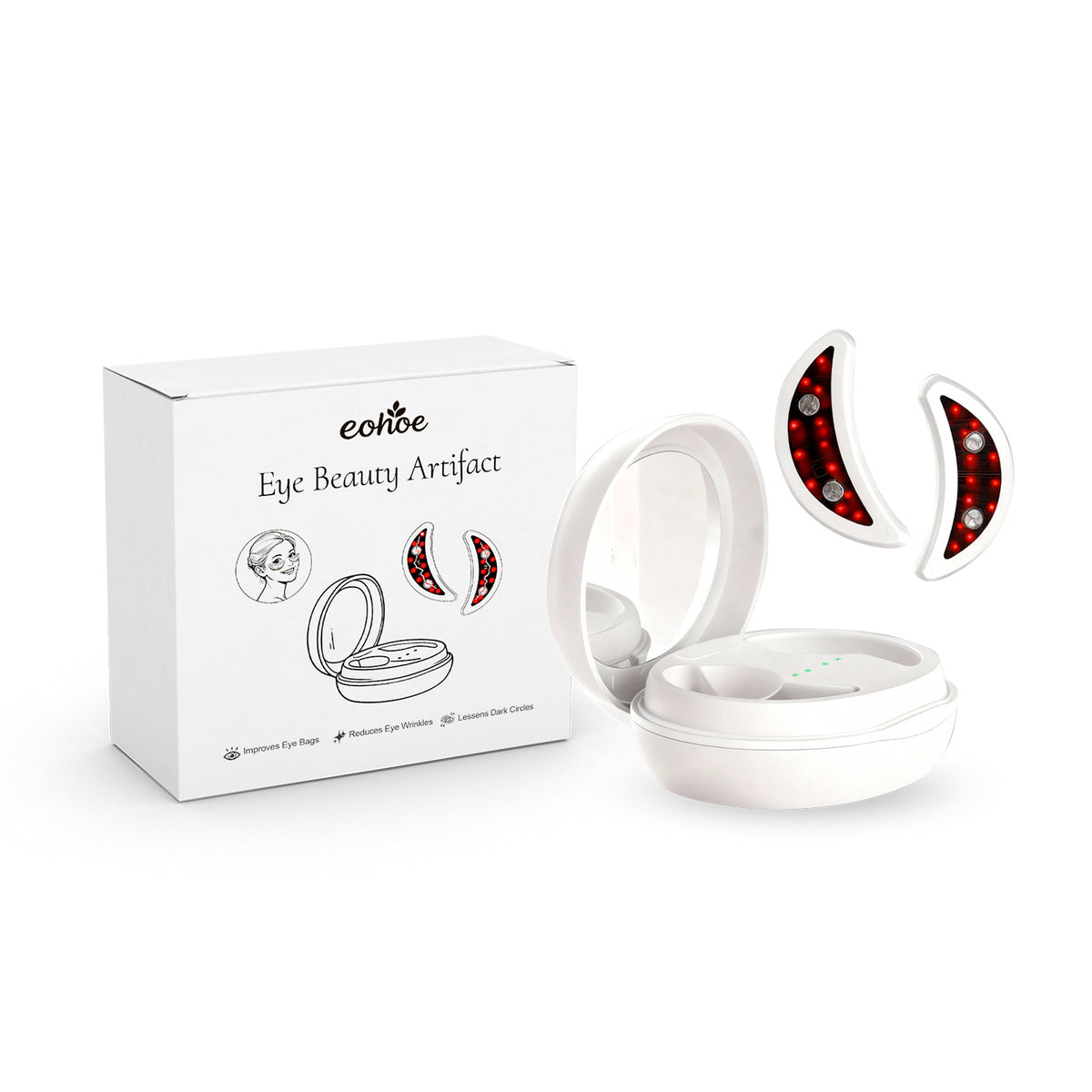 Multi-Mode Eye Massager – Moisturizing & Under-Eye Massage Tool