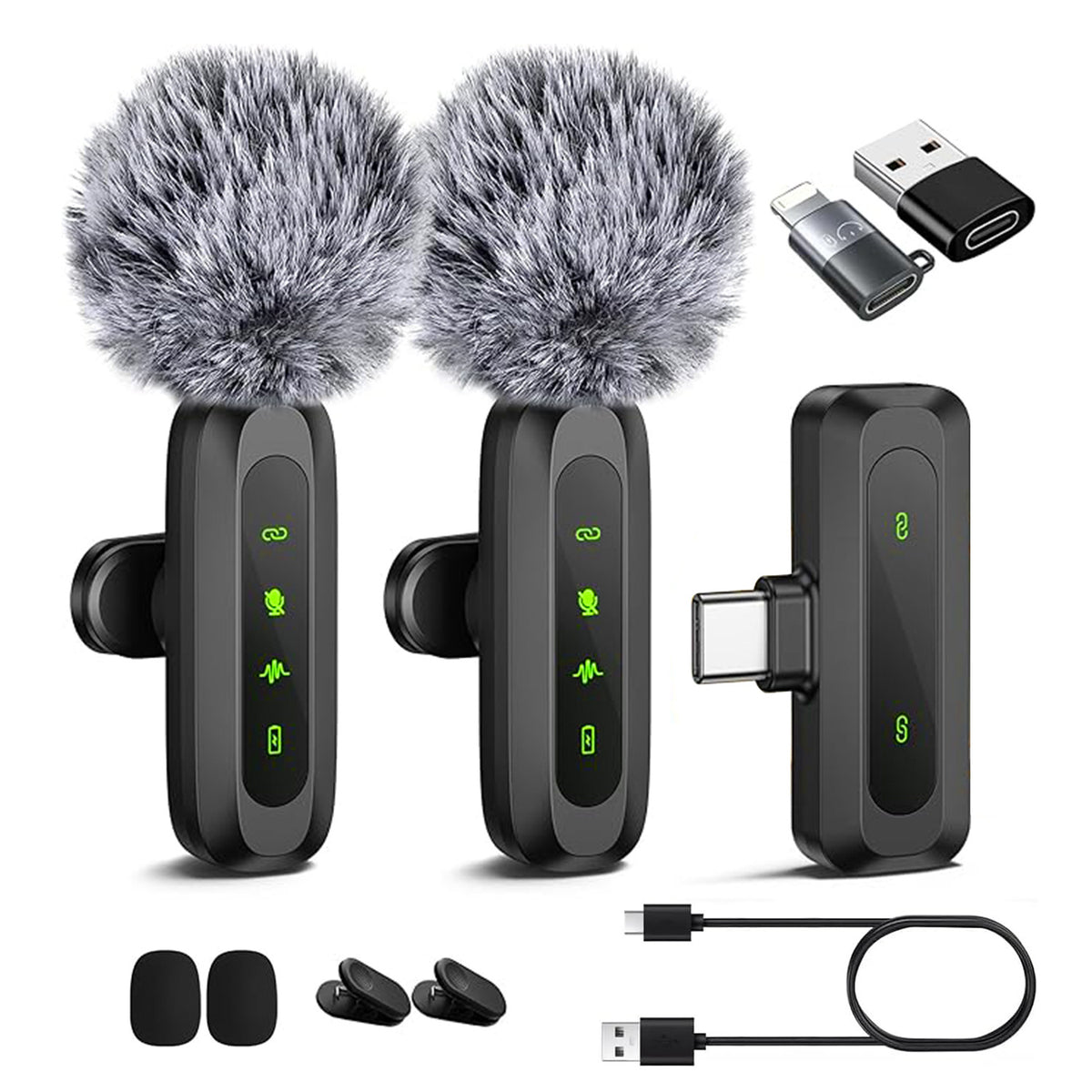 Wireless Clip-on Microphone