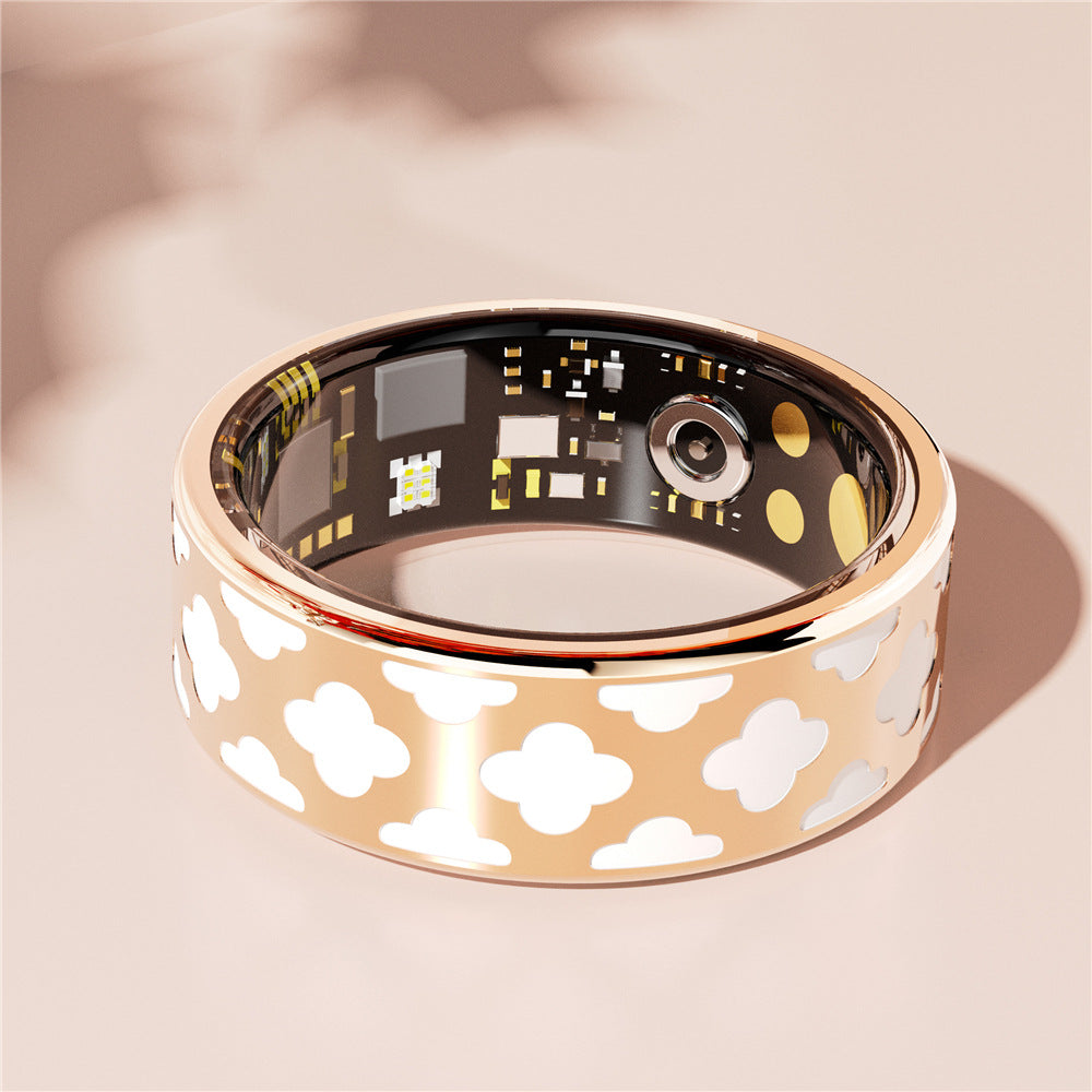 Smart Health Ring with Heart Rate Blood Oxygen Sleep Monitor