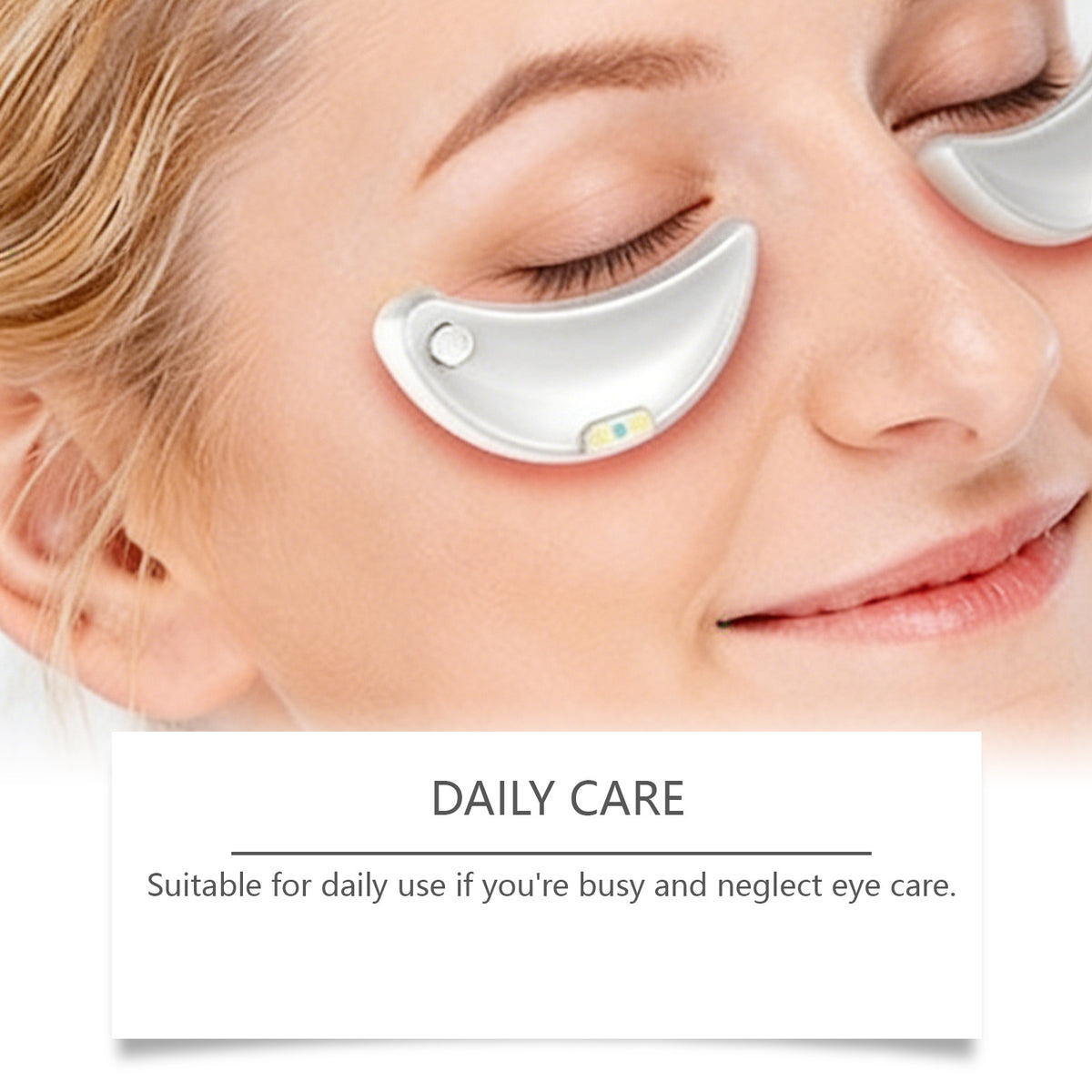 Multi-Mode Eye Massager – Moisturizing & Under-Eye Massage Tool
