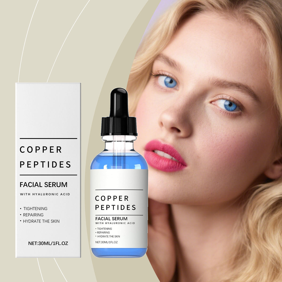 Radiant Glow, Moisturizing Facial Serum