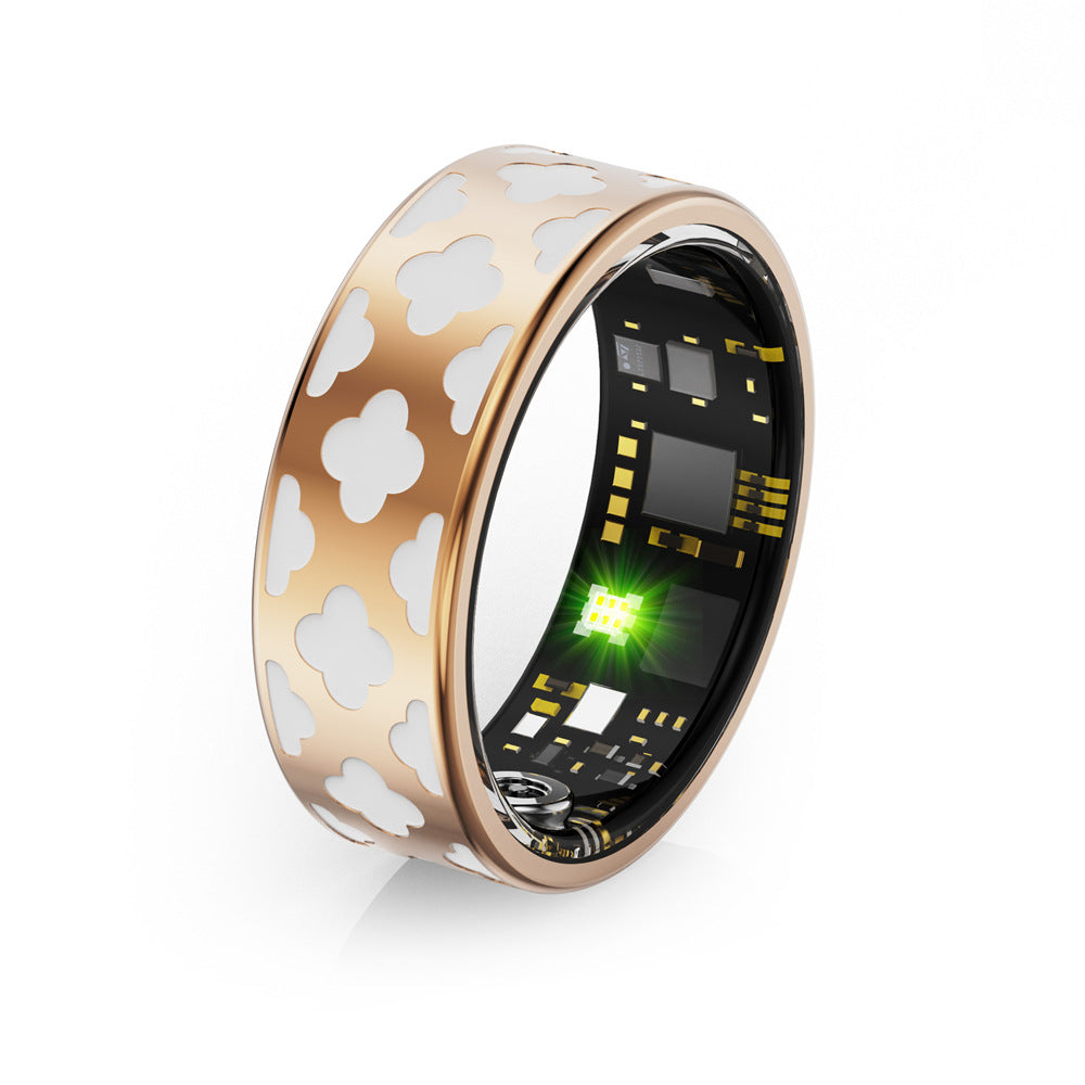 Smart Health Ring with Heart Rate Blood Oxygen Sleep Monitor