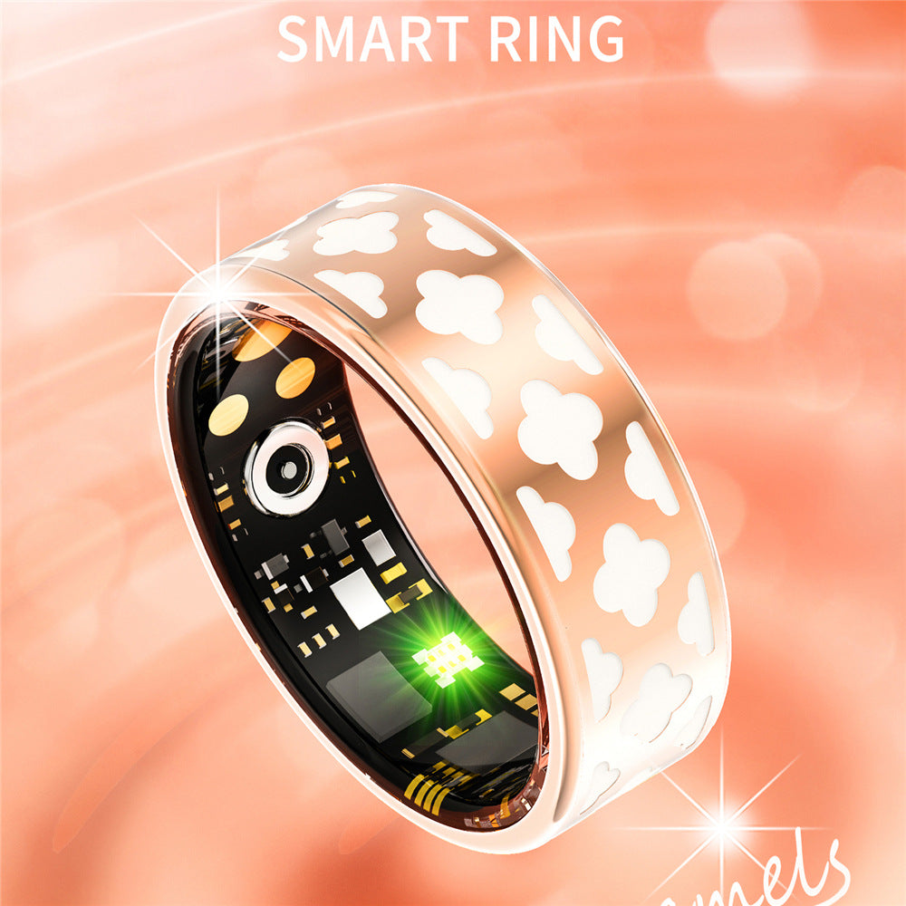 Smart Health Ring with Heart Rate Blood Oxygen Sleep Monitor